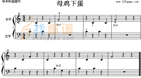 母鸡下蛋