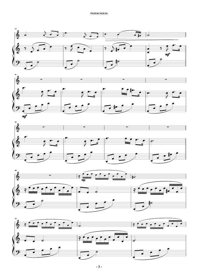 Passacaglia