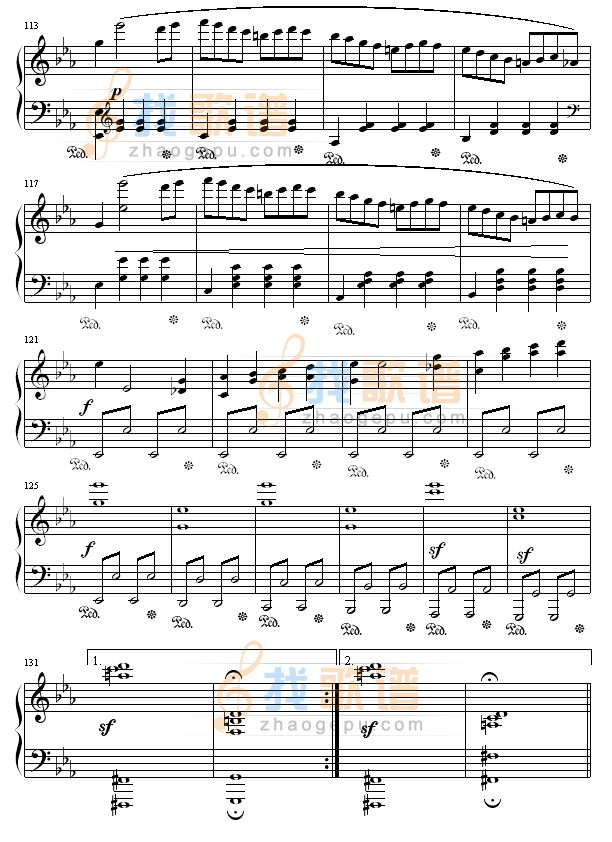 悲怆奏鸣曲第一乐章