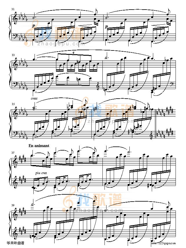 Clair de Lune-德彪西