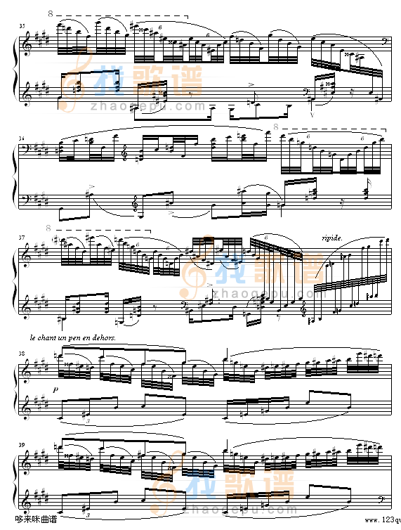 水之嬉戏-拉威尔-Ravel