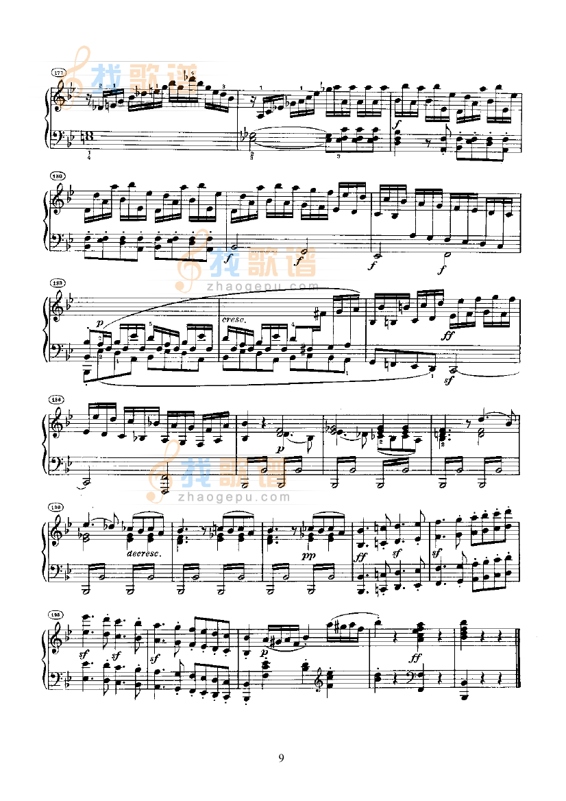 奏鸣曲(Opus22)