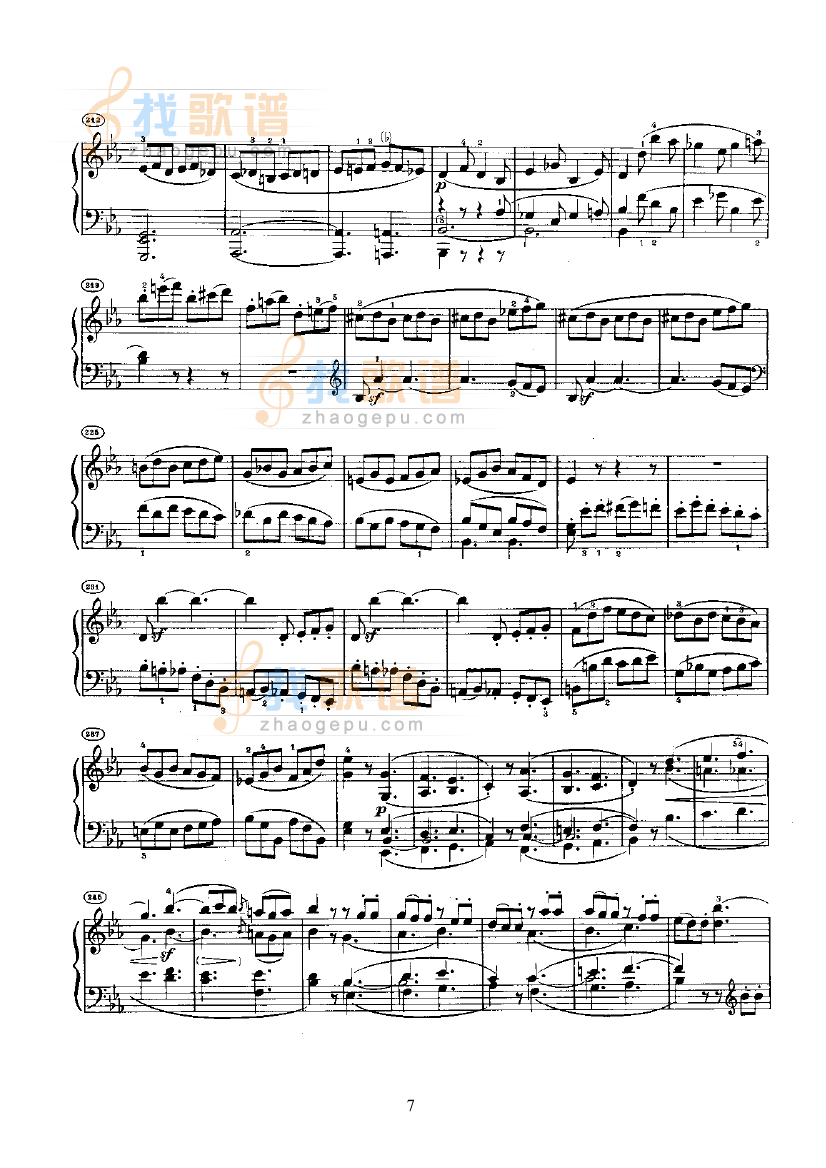奏鸣曲(Opus7)