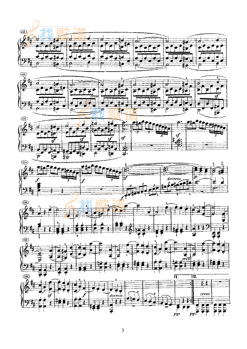 奏鸣曲(Opus28)