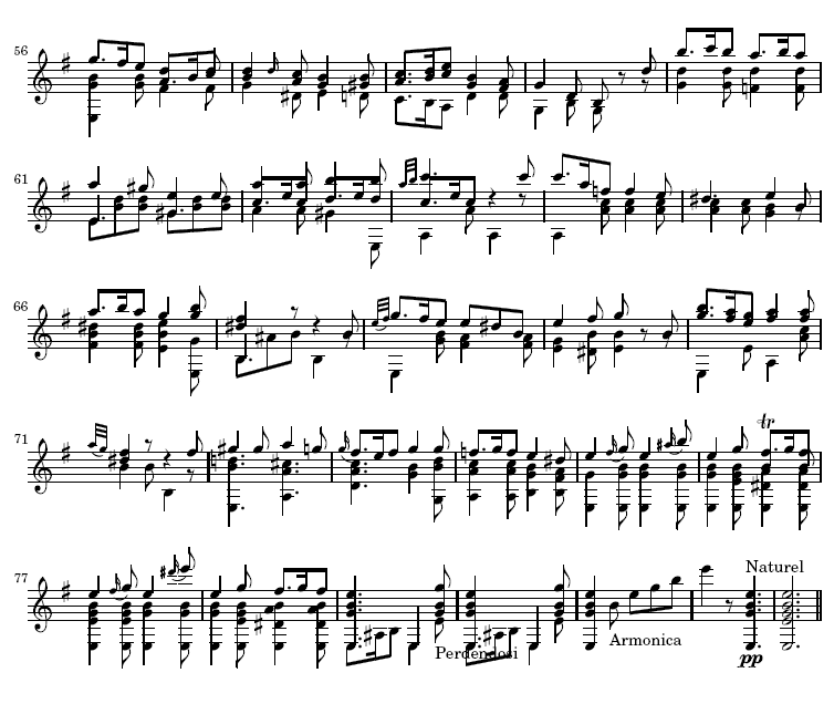西西里舞曲吉他谱(谱)