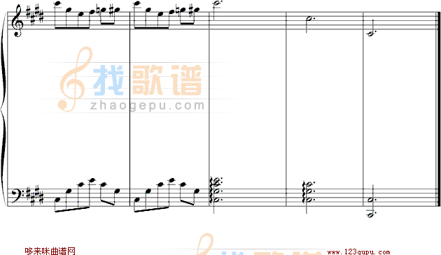 c小调圆舞曲-乐侠