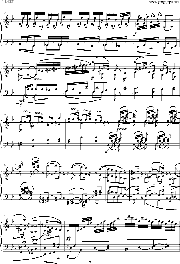 降B大调奏鸣曲