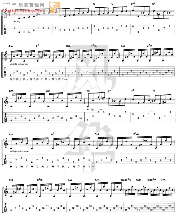 Steve Morse的教学视频(1)