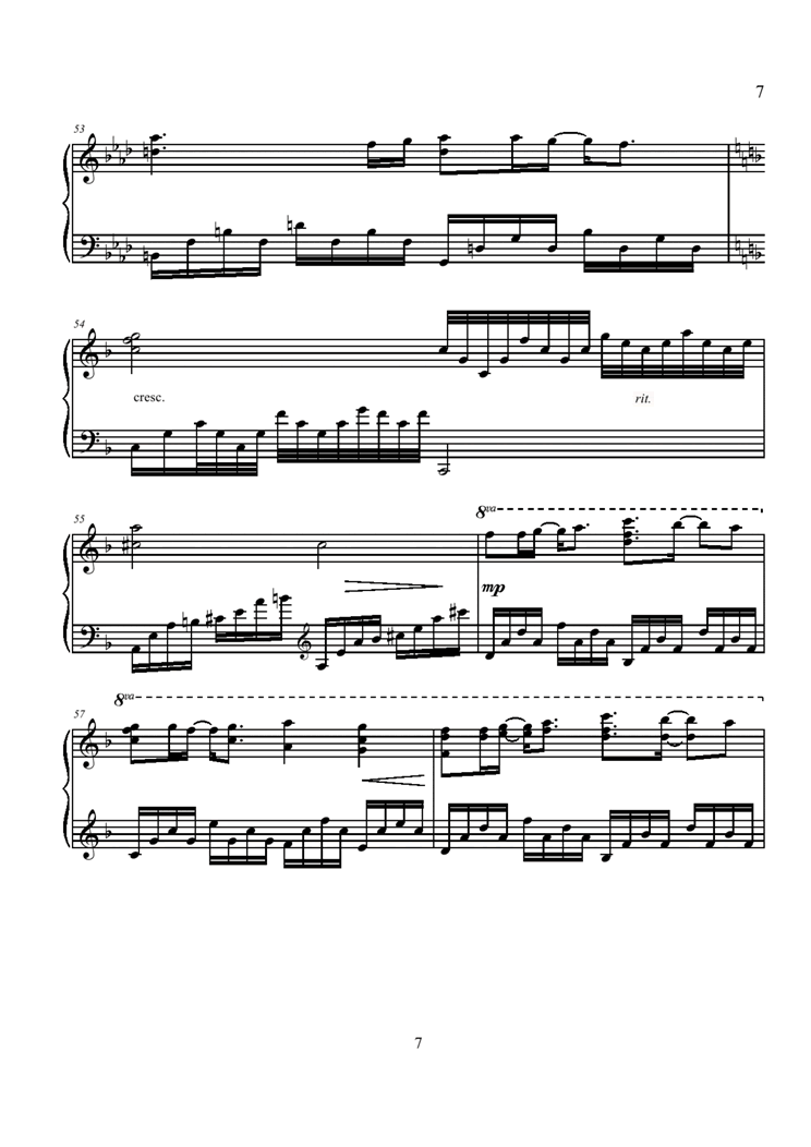 Every Heart  piano