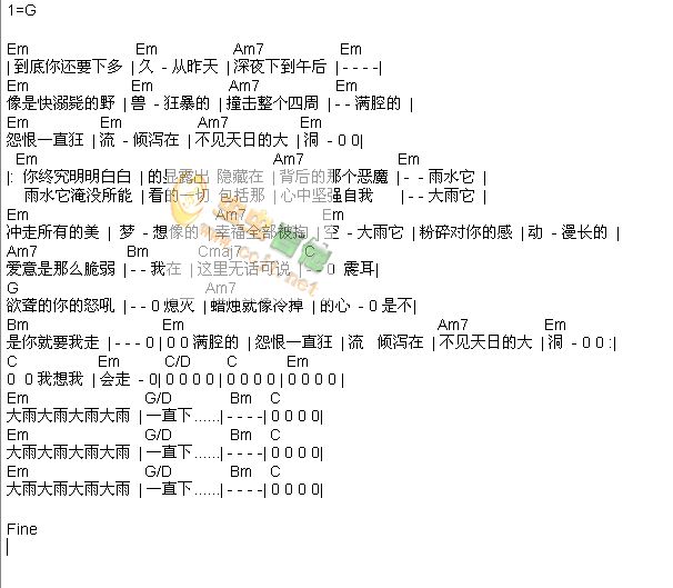 暴雨