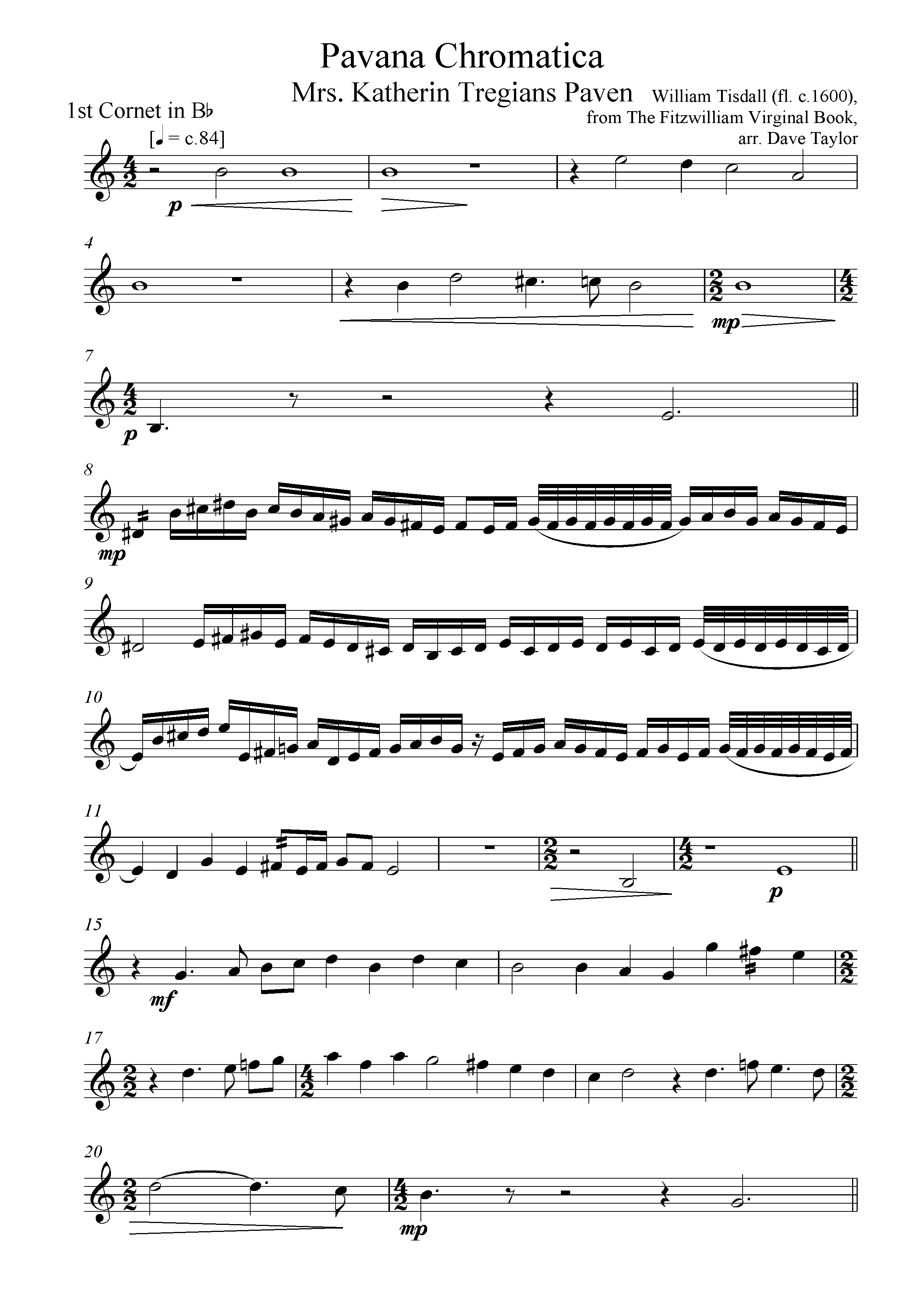 1st Cornet in Bb