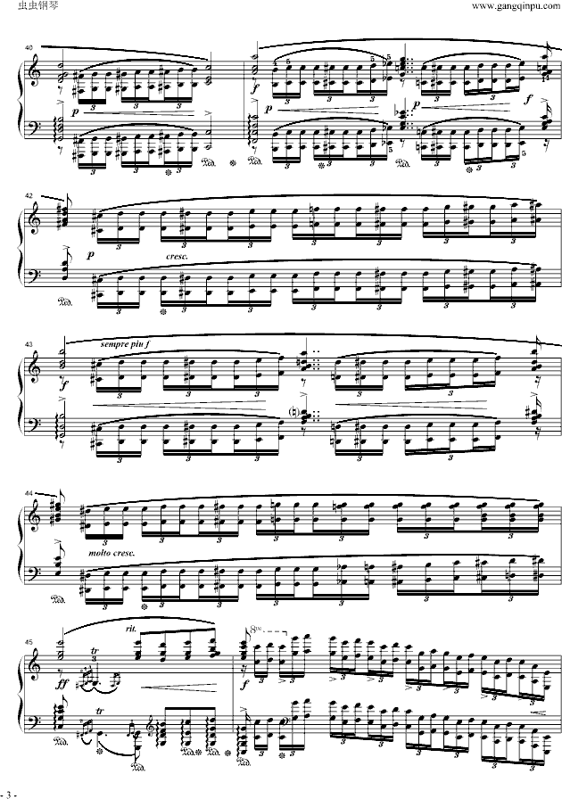 肖邦c小调夜曲 Op.48 No.1