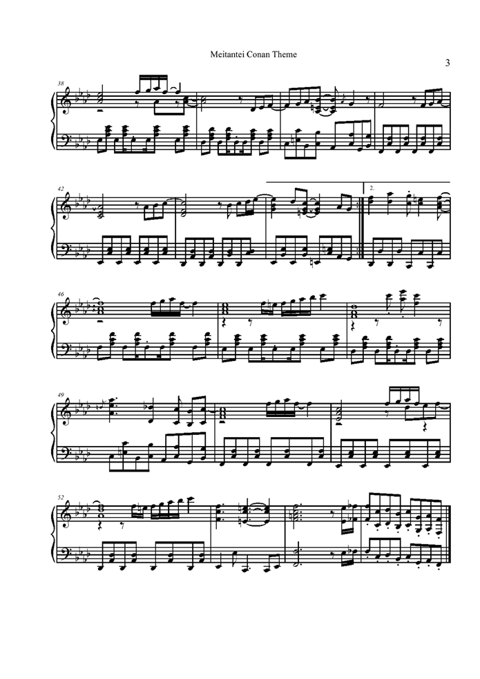 Meitantei Conan Theme