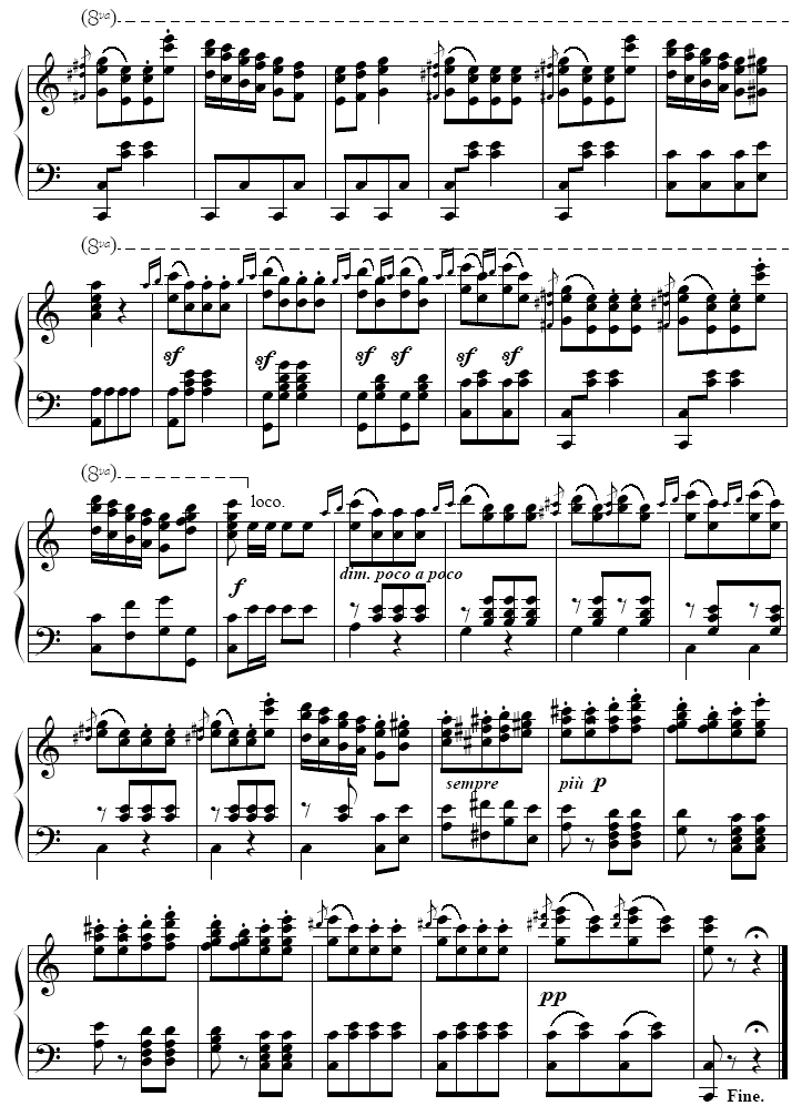 土耳其进行曲 Turkish March