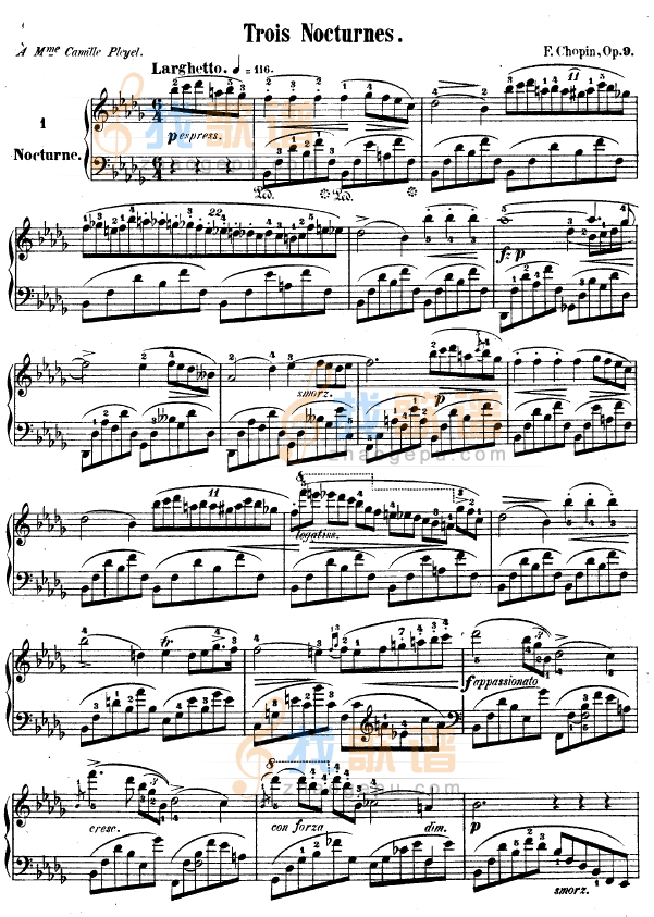 夜曲No.1 - Op.9-1