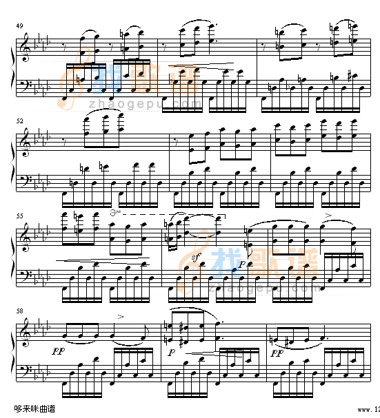 练习曲 -Op10-Nr9-肖邦