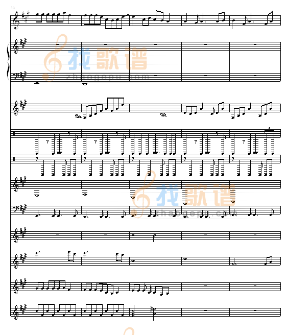 断了的弦-（总谱版）-周杰伦