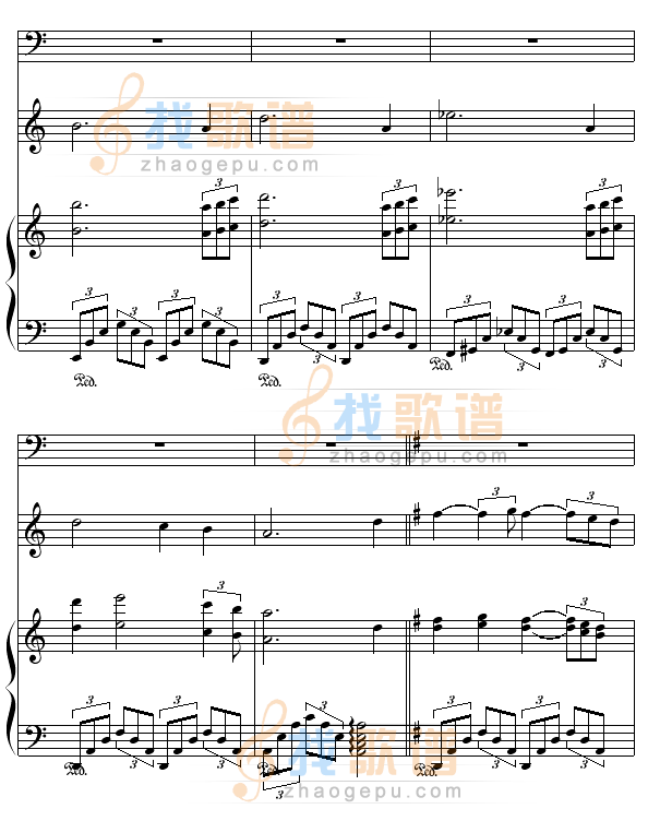 秋夜随想曲- (钢琴小提琴合奏)