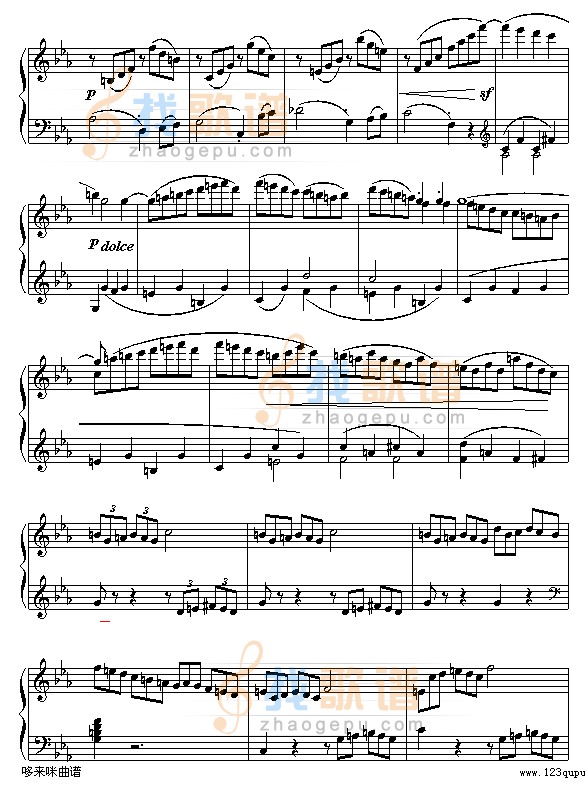 悲怆奏鸣曲第三乐章-贝多芬