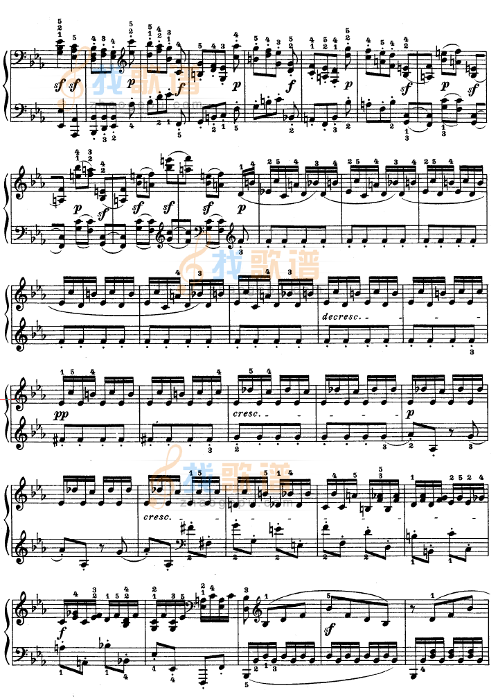 第十三钢琴奏鸣曲-（Op.27 No.1）