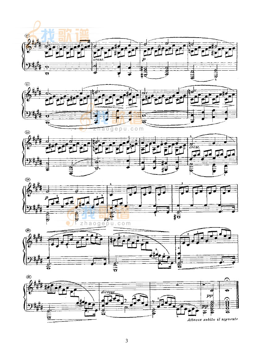 奏鸣曲(Opus27 Nr.2)