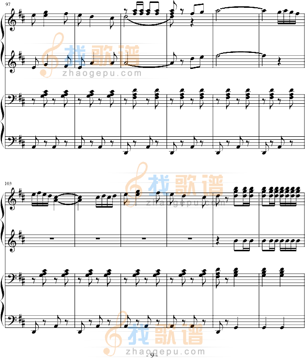 西班牙斗牛舞曲-（四手联弹）