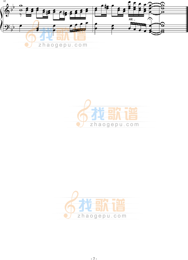 高达SEED主题曲曾经和你在一起复调钢琴版