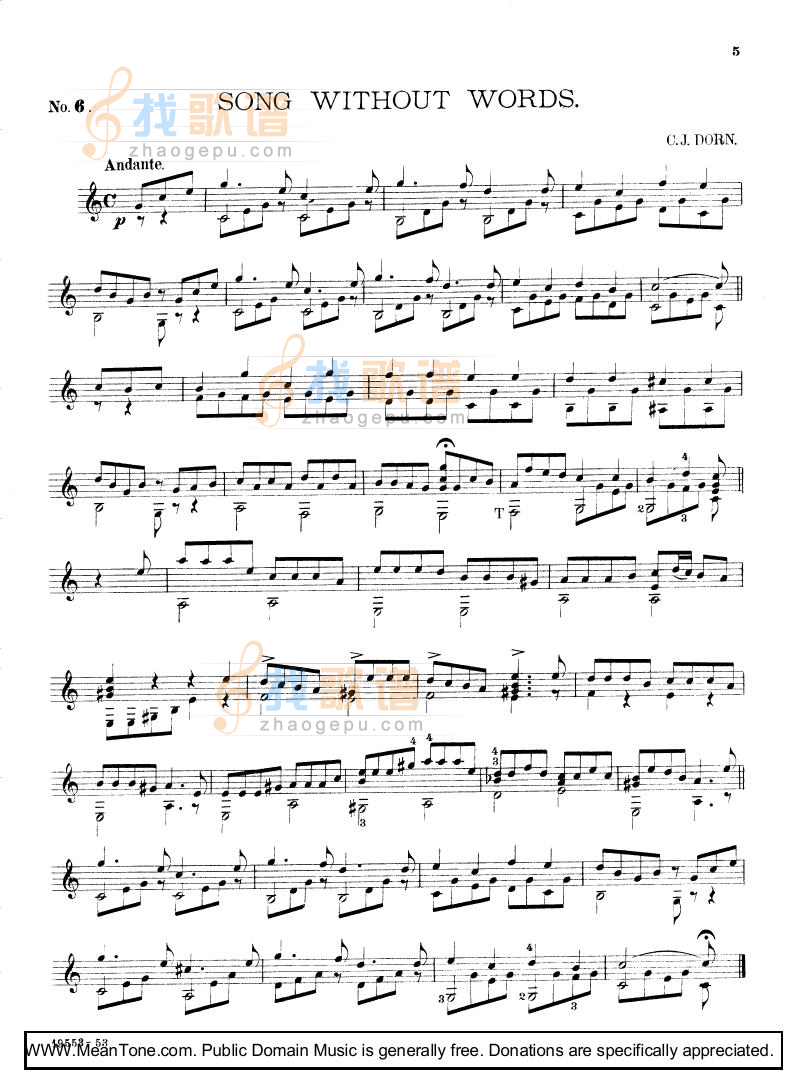 Song Without Words