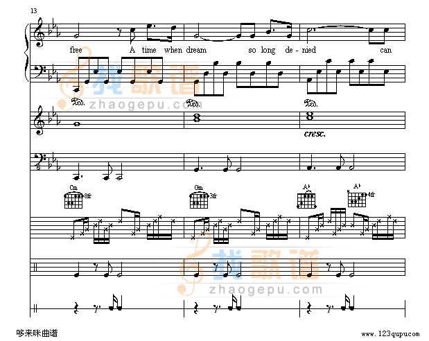 罗密欧与茱丽叶-总谱-克莱德曼