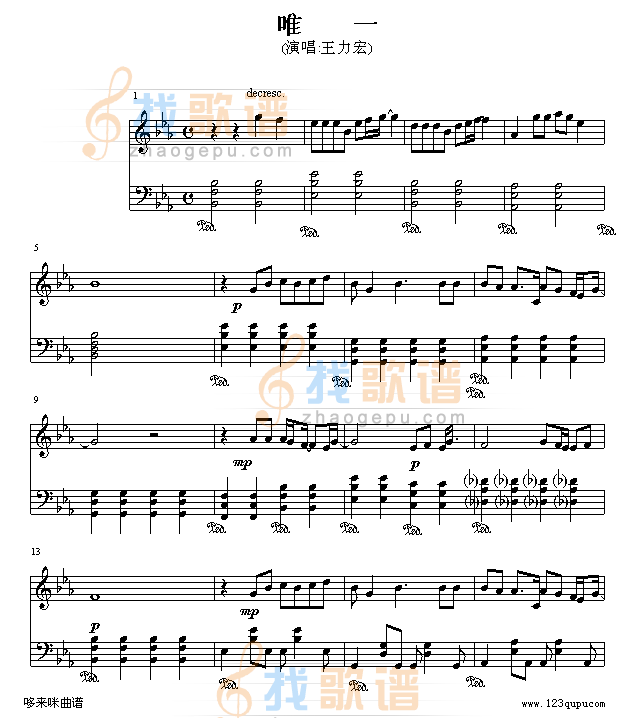 唯一-王力宏