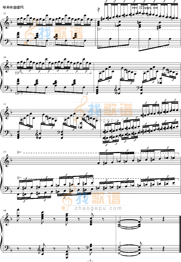 练习曲Op.72 No.6-莫什科夫斯基
