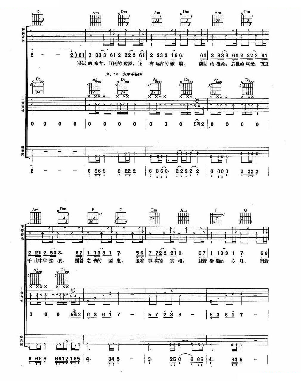 长城（BEYOND乐队金曲吉他组合弹唱）