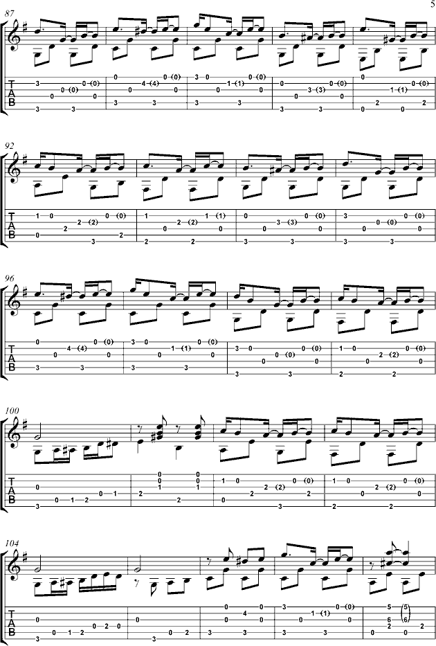 吉他练习曲