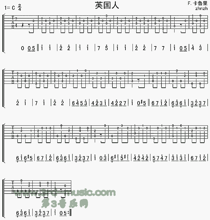 英国人(独奏曲)