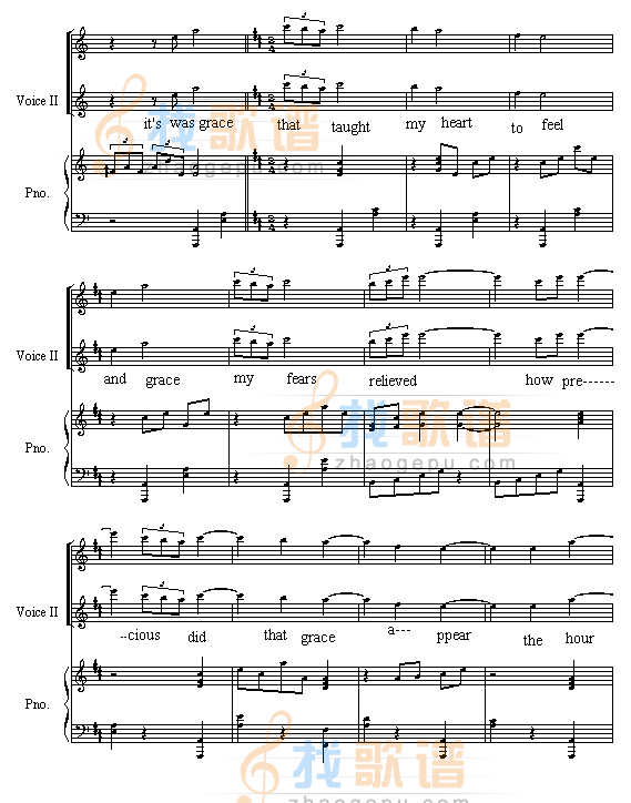 奇异恩典-(修改版)