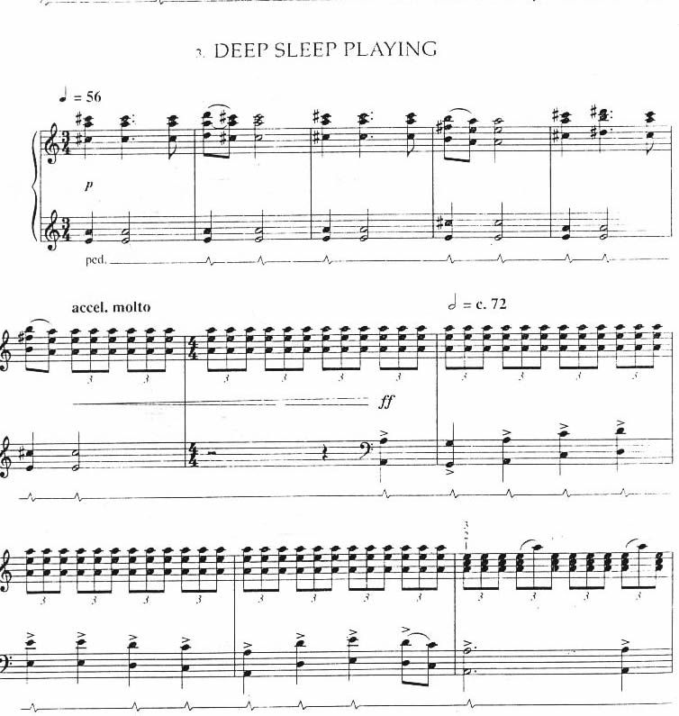 deep sleep playing