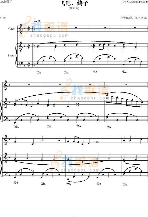 飞吧,鸽子