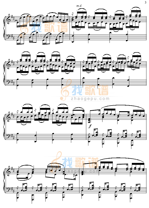 D大调卡农-Cannon D