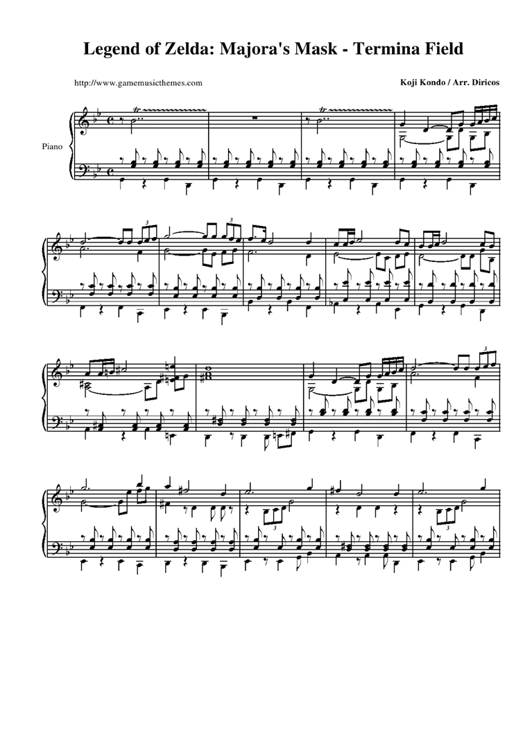 Zelda - Majora - Termina Field