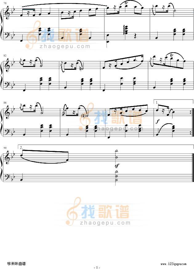 玛祖卡 op.7 no.1-肖邦