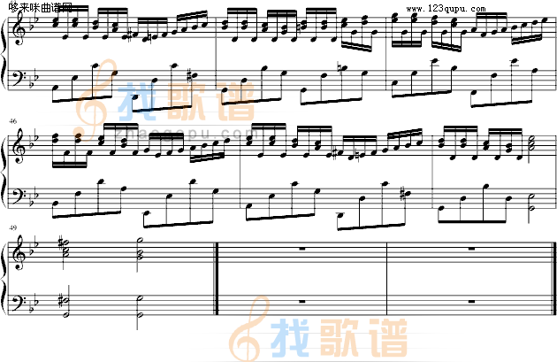 G小调钢琴曲(给0527)-每一天