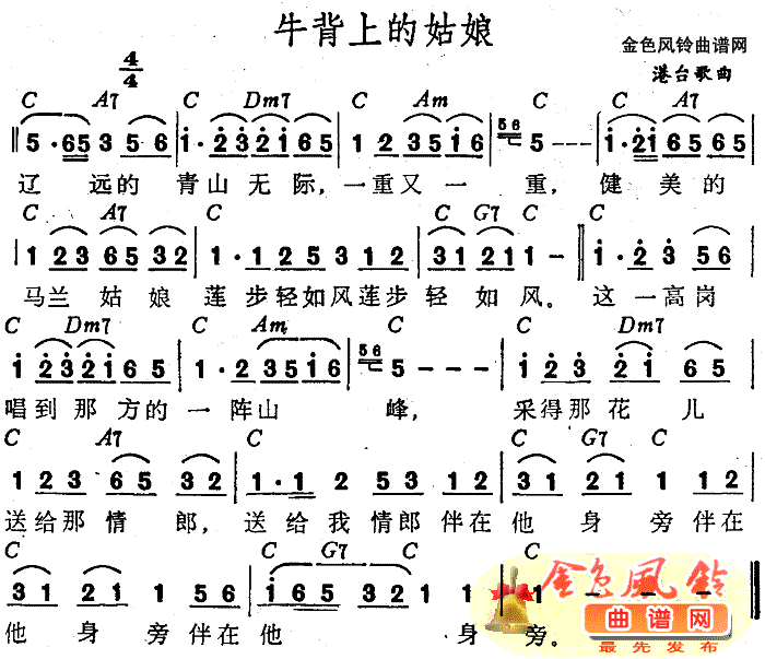 牛背上的姑娘