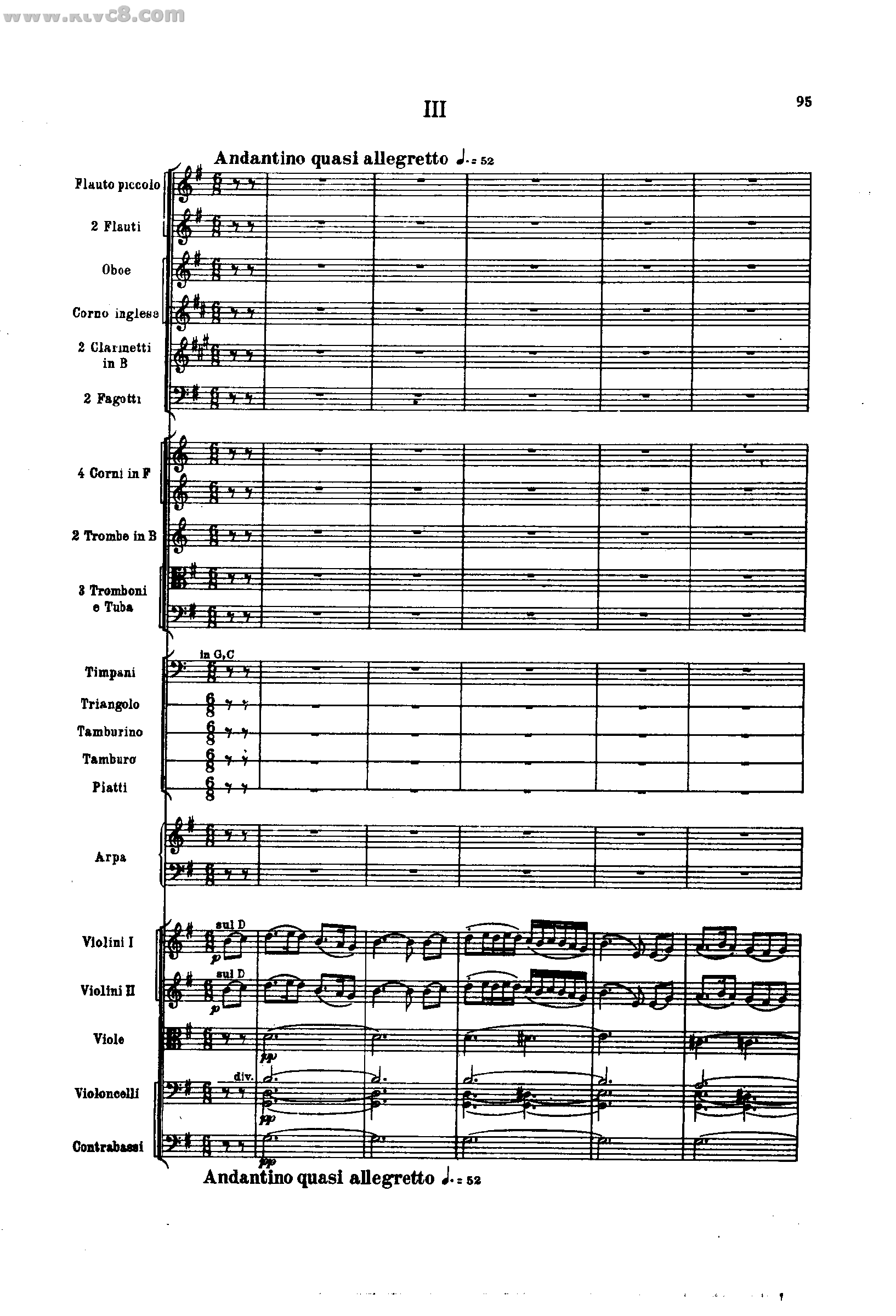 舍赫拉查达交响组曲 作品35（第三部分）