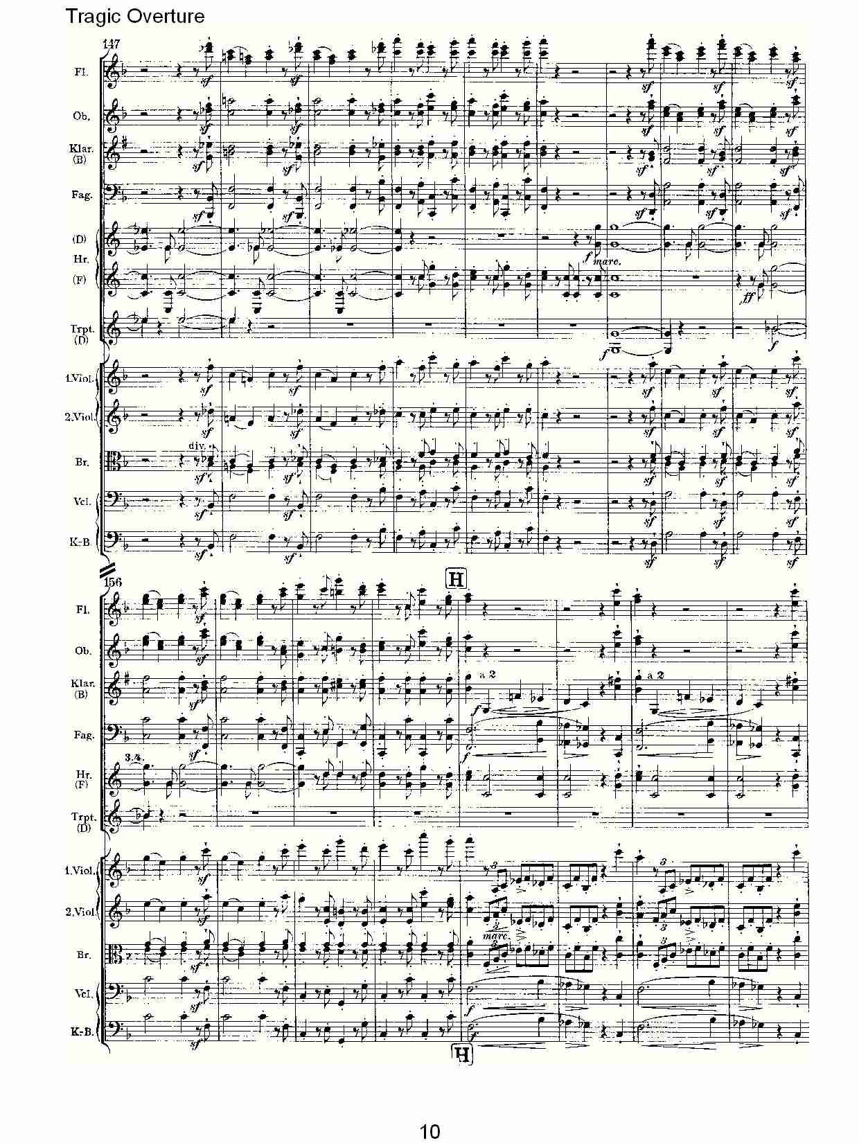 Tragic Overture   悲惨的前奏曲（二）
