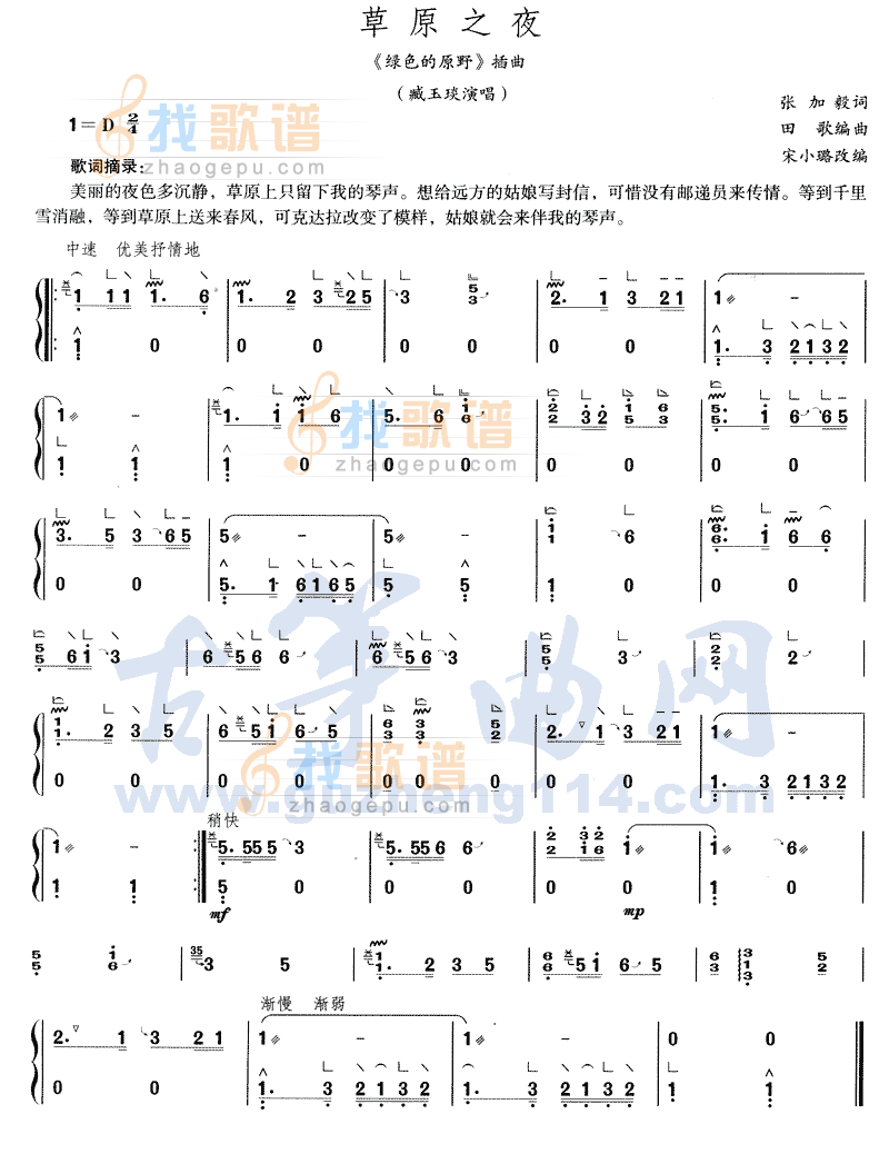 草原之夜