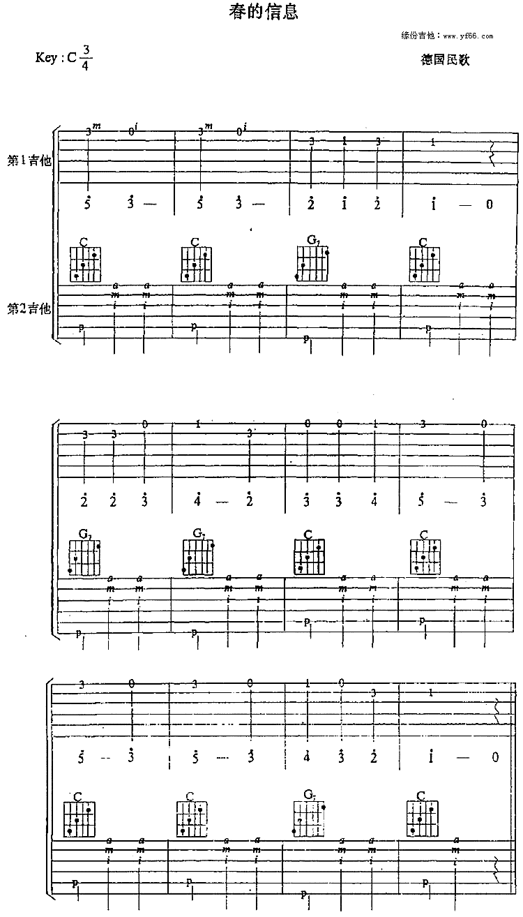 春的信息