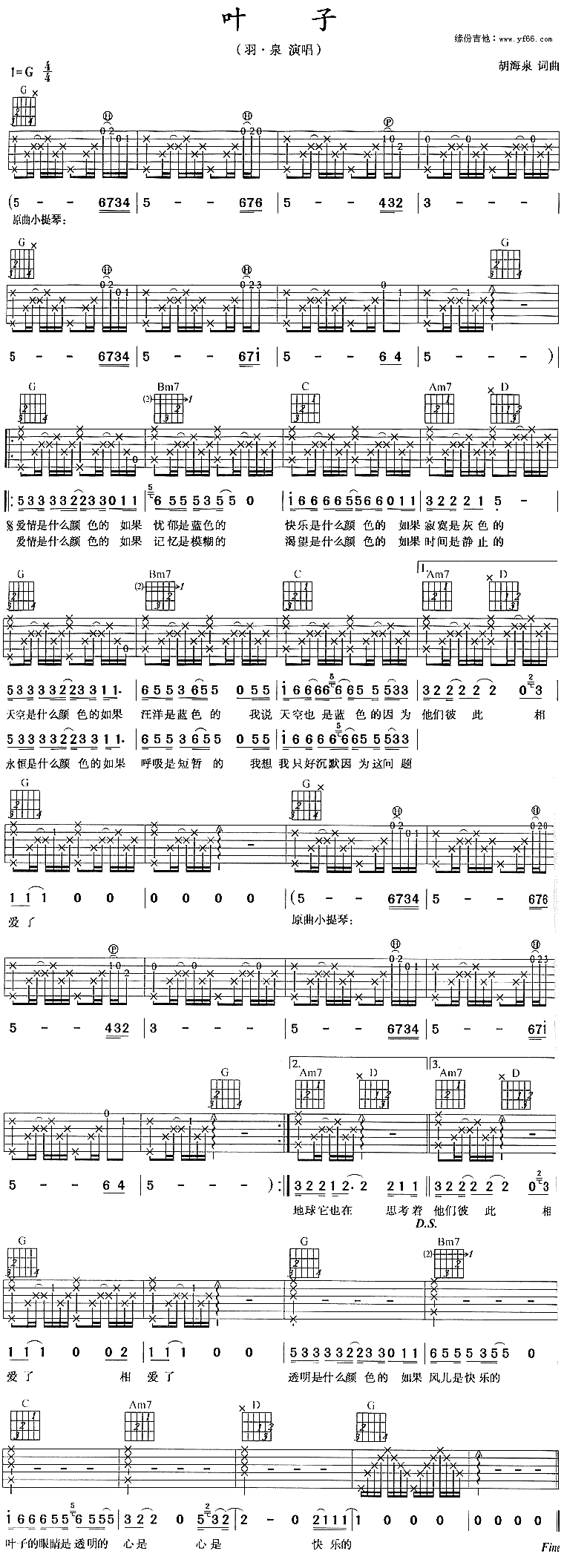 叶子