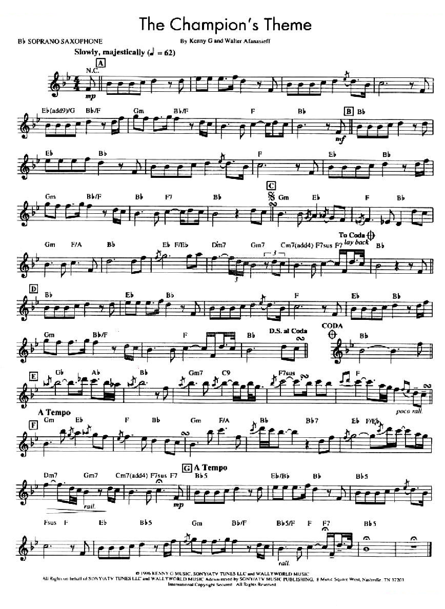 The Champion’s Theme