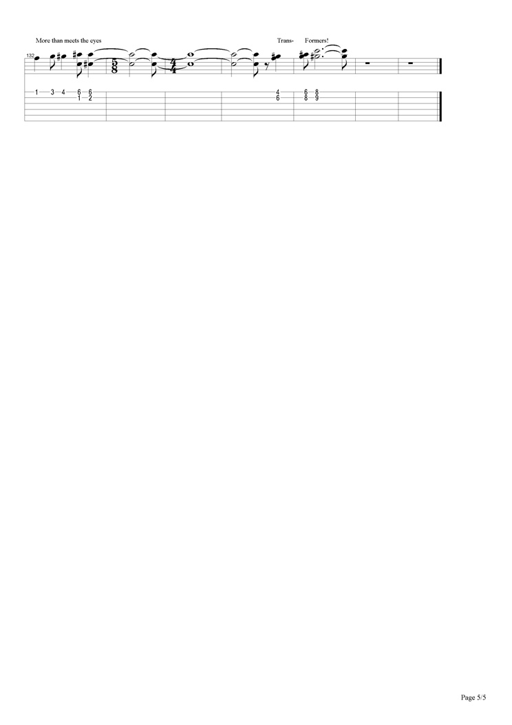 The TransFormers (Theme)