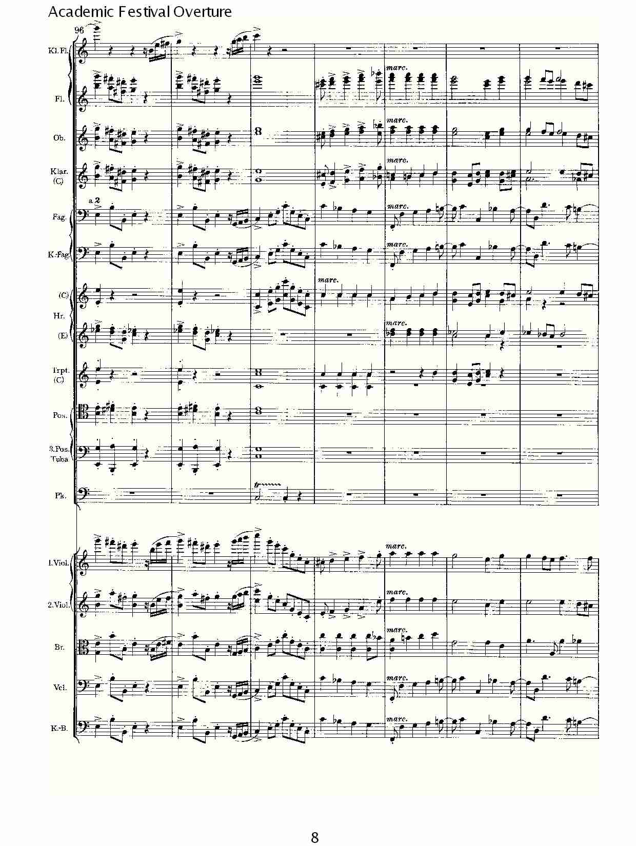 Academic Festival Overture（二）